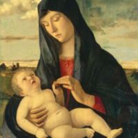 Madonna and Child in a Landscape